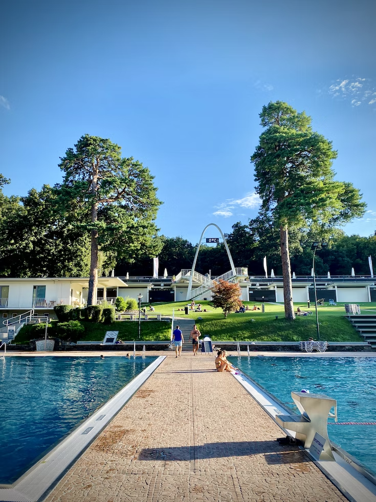 A Large Public Swimming Pool
