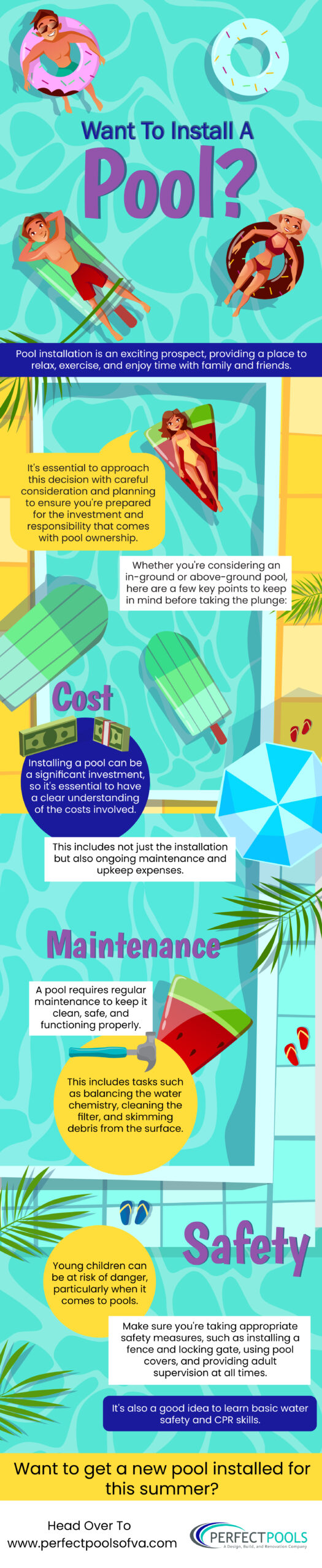 Want to Install a Pool - Infograph